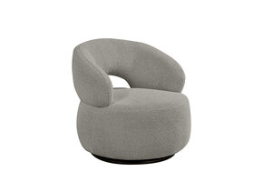 LABEL51 Fauteuil Nusenna - Mushroom - 82x81x73 cm