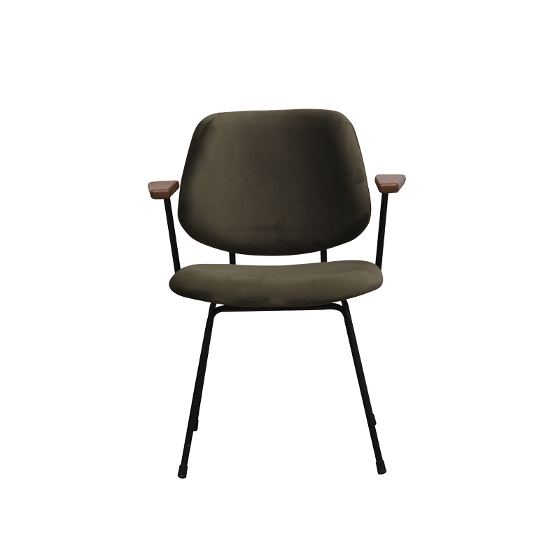 LABEL51 - Eetkamerstoel Gastron - Hunter - 58x62x82cm - Set van 2