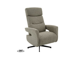 LABEL51 Fauteuil Tampere - Mushroom - 72x88x115 cm