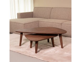 LABEL51 Salontafel Gregg - Espresso - 110x64x38 cm