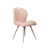 LABEL51 - Eetkamerstoel Silly - Beige - 62x51x88cm - Set van 2