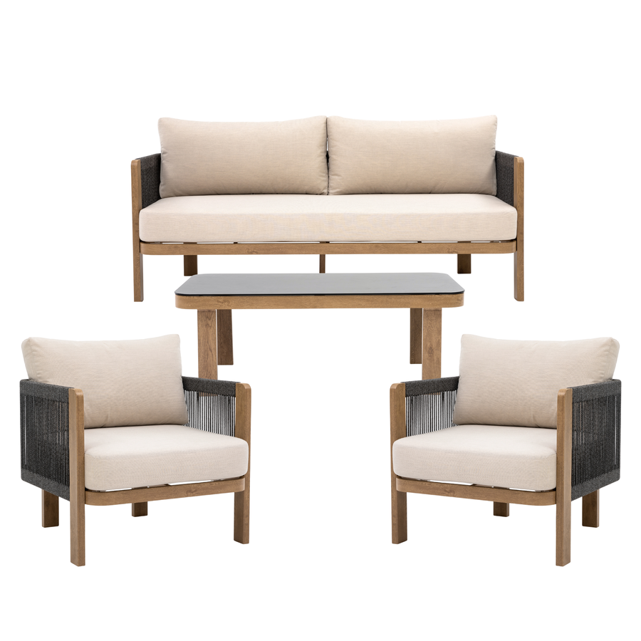 Sens-Line - Palermo Tuinset - Bruin