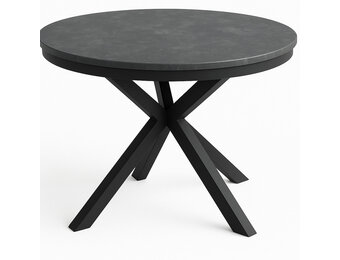 Sens-Line - Milano Tuintafel - Ø120cm - Antraciet