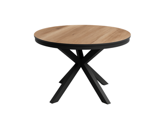 Sens-Line - Milano Tuintafel - Ø120cm - Houtkleur