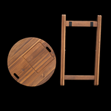 Sens-Line - BBQ traytable - Ø60cm - Bruin