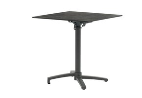 Sens-Line - Julia HPL Bistro Tafel - 70x70cm - Antraciet