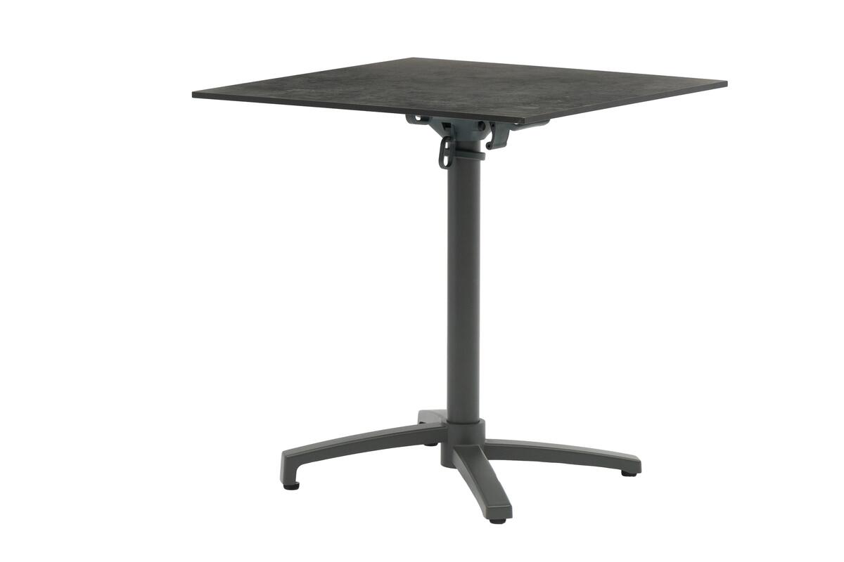 Sens-Line - Julia HPL Bistro Tafel - 70x70cm - Antraciet