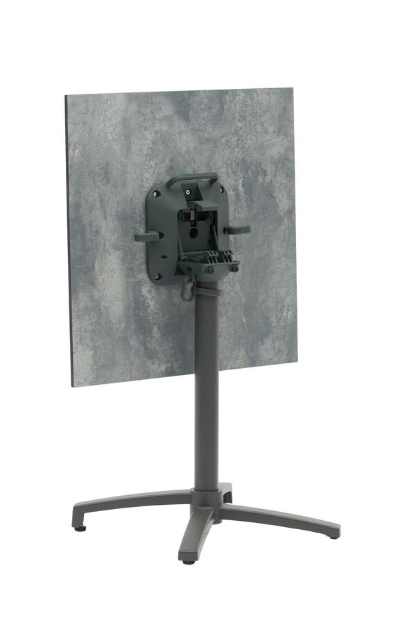 Sens-Line - Julia HPL Bistro Tafel - 70x70cm - Antraciet