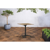 Sens-Line - Julia HPL Bistro Tafel - 70x70cm - Houtkleur