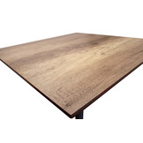 Sens-Line - Julia HPL Bistro Tafel - 70x70cm - Houtkleur