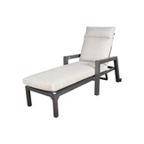 Sens-Line - Valentina Lounger - Aluminium - Antraciet