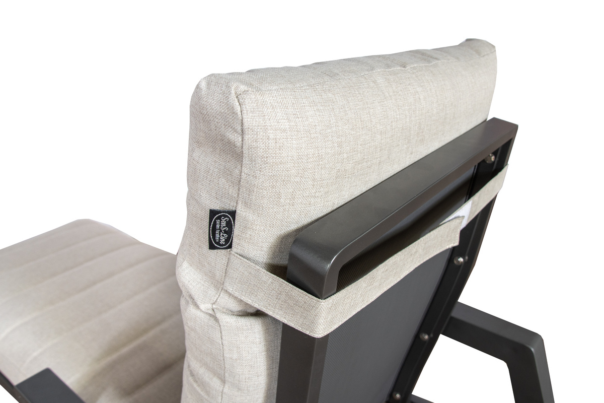 Sens-Line - Valentina Lounger - Aluminium - Antraciet