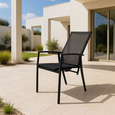 Sens-Line - Nino Tuin Stapelstoelen - Antraciet