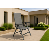 Sens-Line - Trento Tuinstoel Opbouwbaar - Antraciet