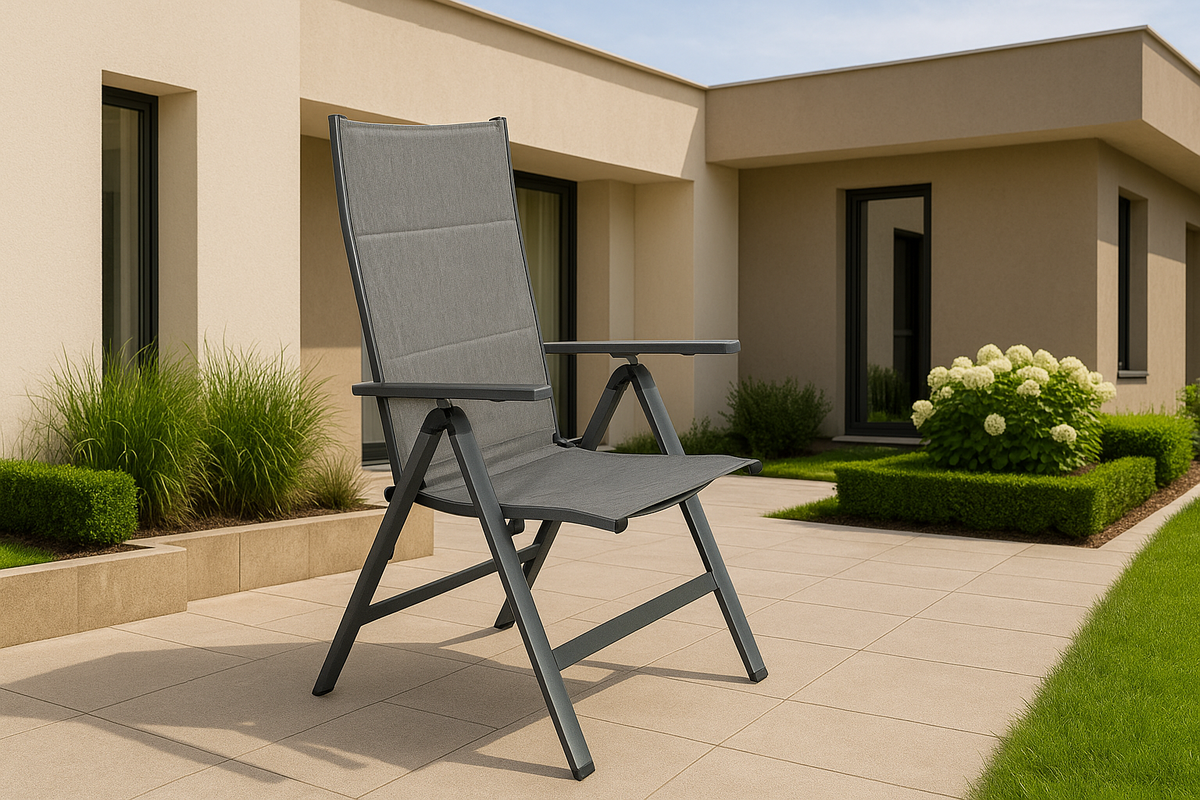 Sens-Line - Trento Tuinstoel Opbouwbaar - Antraciet