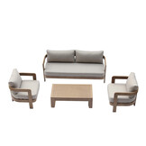 Sens-Line - Santiago Loungeset Deluxe - Bruin