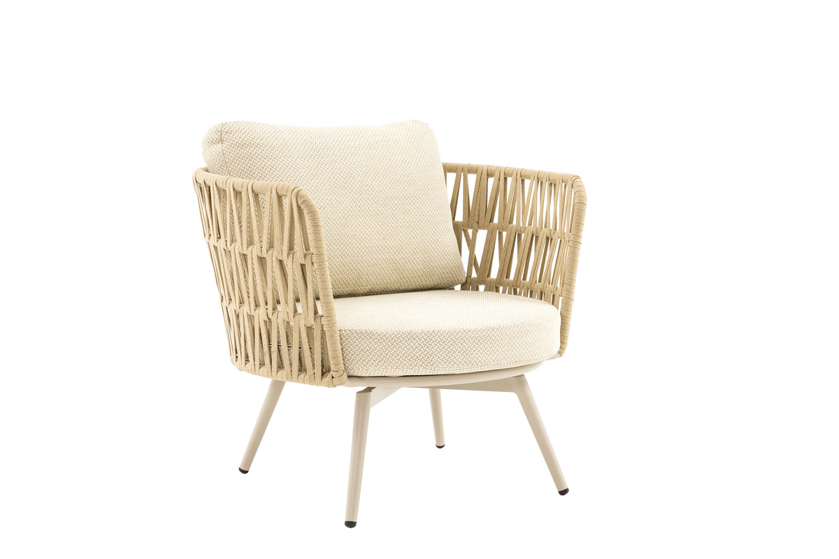 Sens-Line - Sophia Tuinstoel Draaibaar - Beige
