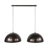 Hoyz Collection - Hanglamp Dome 2-lichts Ø60cm - Urban Bruin
