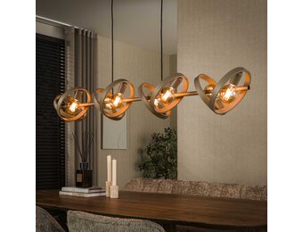 Hoyz Collection - Hanglamp Hover 8-lichts - Beige