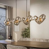 Hoyz Collection - Hanglamp Hover 8-lichts - Beige