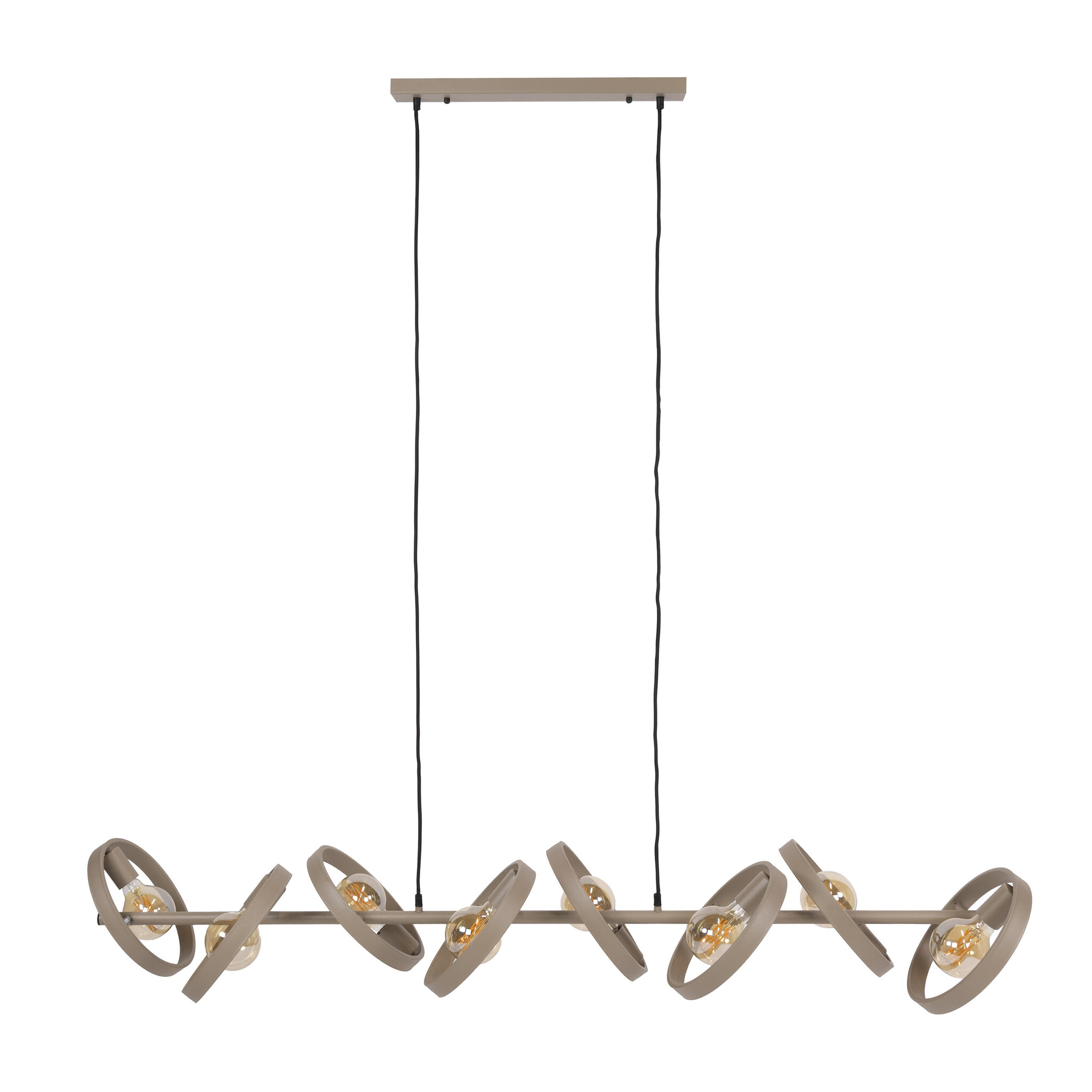Hoyz Collection - Hanglamp Hover 8-lichts - Beige