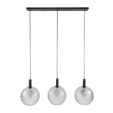 Hoyz Collection - Hanglamp Bubble Frosted 3-lichts - Frosted Grijs