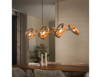 Hoyz Collection - Hanglamp Hover 6-lichts - Beige