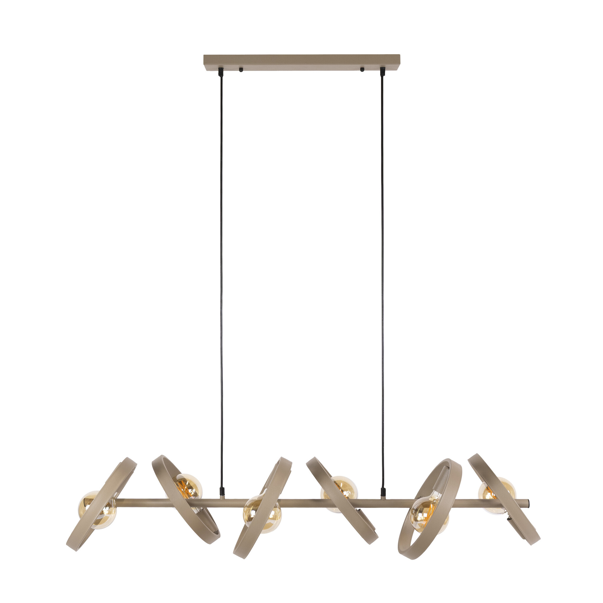 Hoyz Collection - Hanglamp Hover 6-lichts - Beige