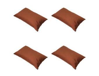 Madison - Sierkussen Best deal - Rood - 40x60x10cm - Set van 4