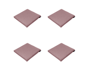 Madison - Zitkussen Best deal - Roze - 40x40x4,5cm - Set van 4
