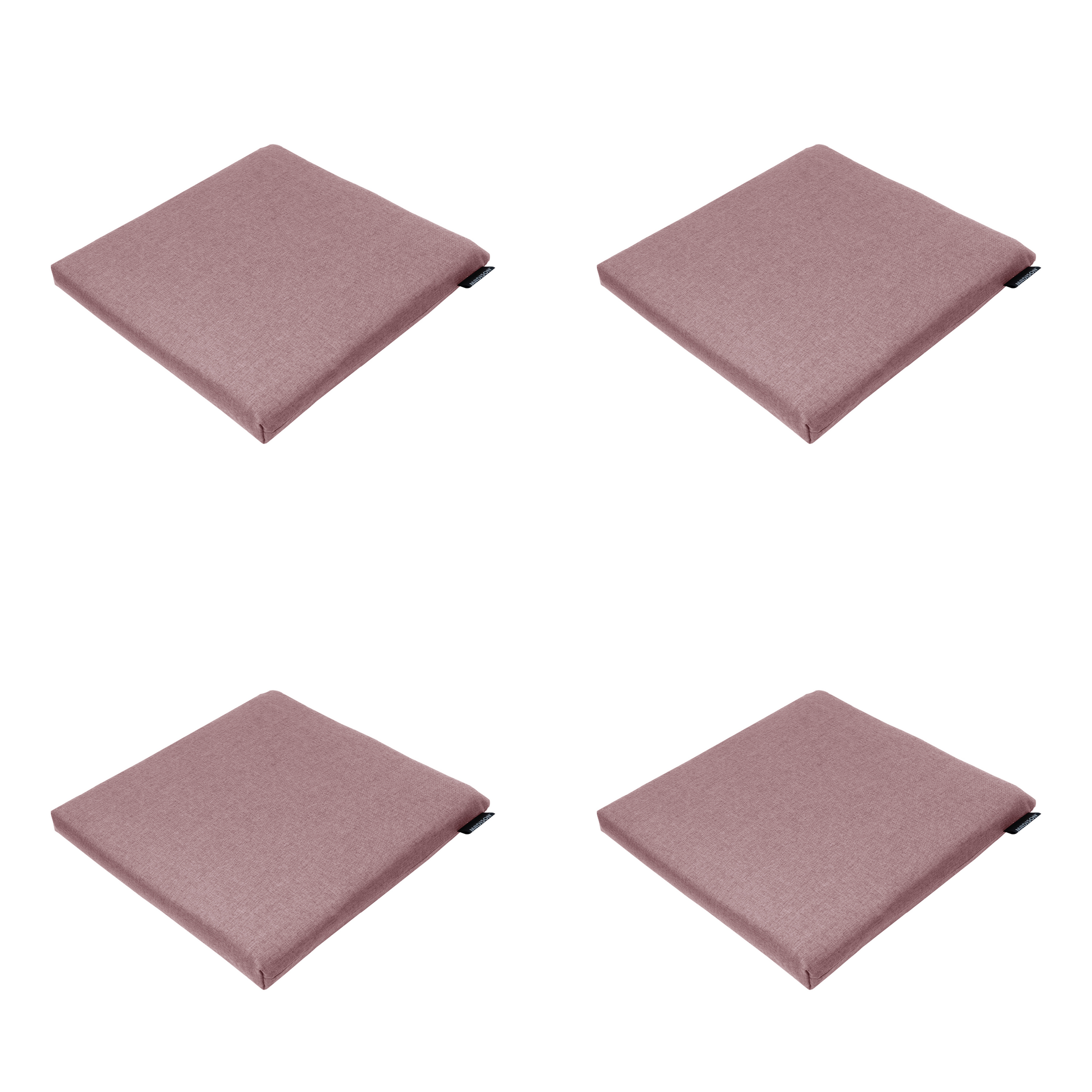 Madison - Zitkussen Best deal - Roze - 40x40x4,5cm - Set van 4