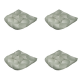 Madison - Zitkussen Napels - Groen - 46x46x6cm - Set van 4