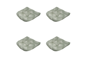 Madison - Zitkussen Napels - Groen - 46x46x6cm - Set van 4