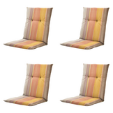 Madison - Kussen lage rug Nox - Mulitkleur - 105x50x6cm - Set van 4