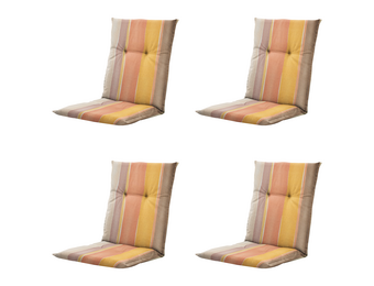 Madison - Kussen lage rug Nox - Mulitkleur - 105x50x6cm - Set van 4