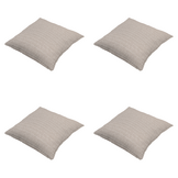 Madison - Sierkussen Richmond - Beige - 50x50x10cm - Set van 4