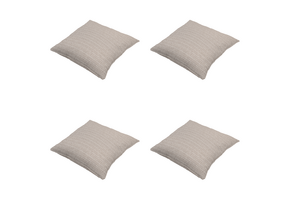 Madison - Sierkussen Richmond - Beige - 50x50x10cm - Set van 4