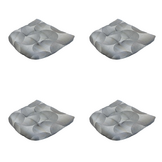 Madison - Zitkussen Napels - Grijs - 46x46x6cm - Set van 4