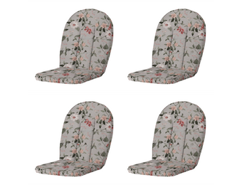 Madison - Kuipstoelkussen Hoge rug Julliete - Multikleur - 105x55x5cm - Set van 4