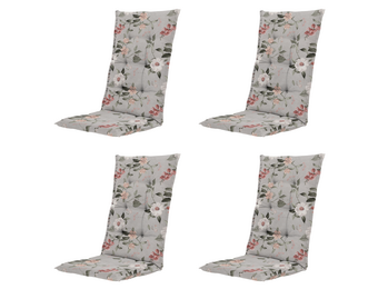 Madison - Kussen hoge rug Julliete - Multikleur - 123x50x5cm - Set van 4