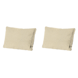 Madison - Rugkussen Richmond - Beige - 40x60x10cm - Set van 2