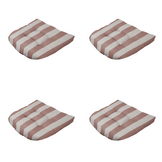 Madison - Zitkussen Amora - Bruin - 46x46x6cm - Set van 4