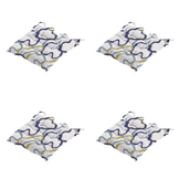 Wolken - Zitkussen Gestikt - Set van 4