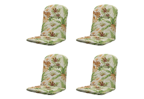 Axel - Kuipstoelkussen Hoge rug - Set van 4