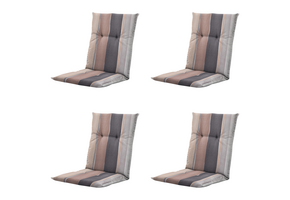 Madison - Kussen lage rug Nox - Mulitkleur - 105x50x6cm - Set van 4