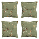 Madison - Zitkussen Aria - Groen - 50x50x7cm - Set van 4