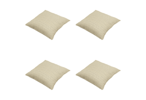 Madison - Sierkussen Richmond - Beige - 50x50x10cm - Set van 4