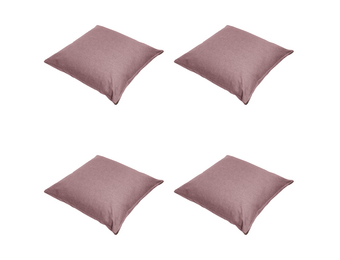 Madison - Sierkussen Best deal - Roze - 45x45x10cm - Set van 4