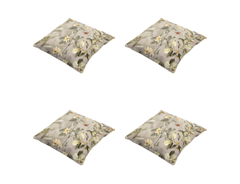 Madison - Sierkussen Elisa - Multikleur - 50x50x10cm - Set van 4