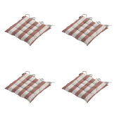 Amora - Zitkussen Gestikt - Set van 4